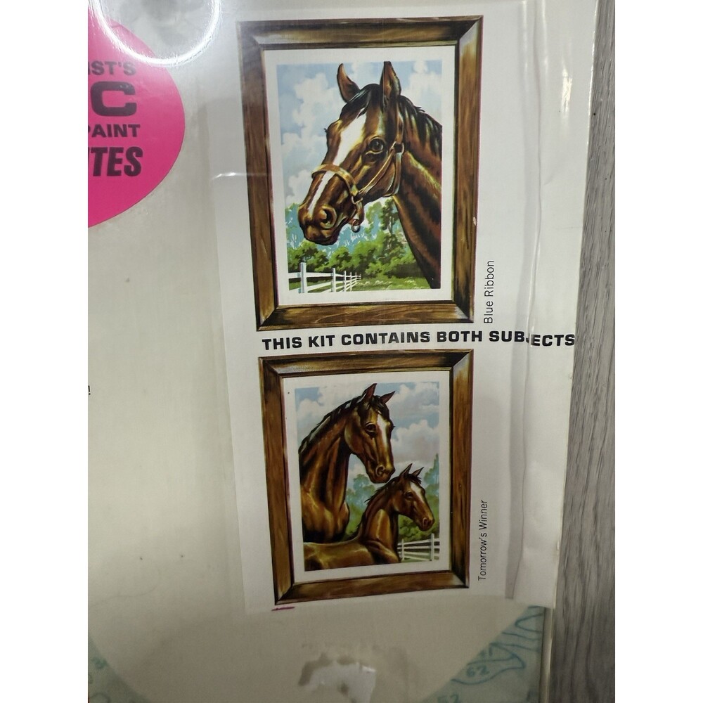 Hellman Paint By Number Acrylic Oil Paint Kit Today’s Winner Blue Ribbon - Picture 8 of 16